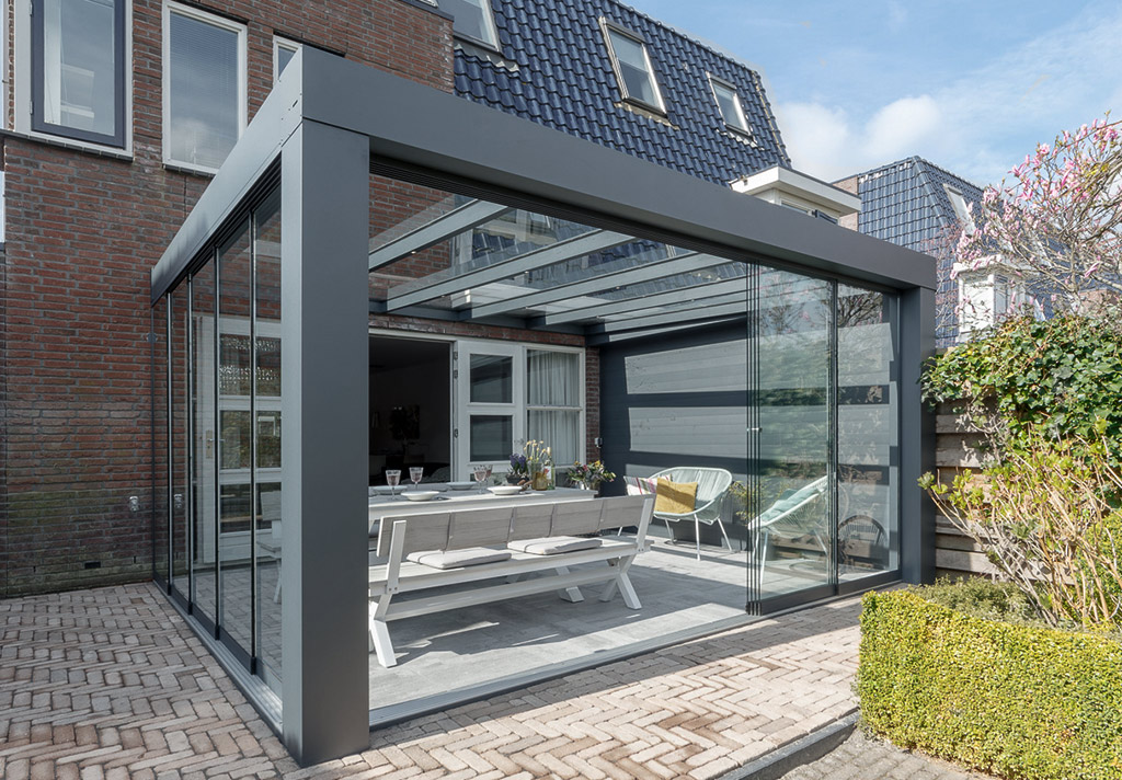 Flachdach XXL Wandanschluss – Detailansicht