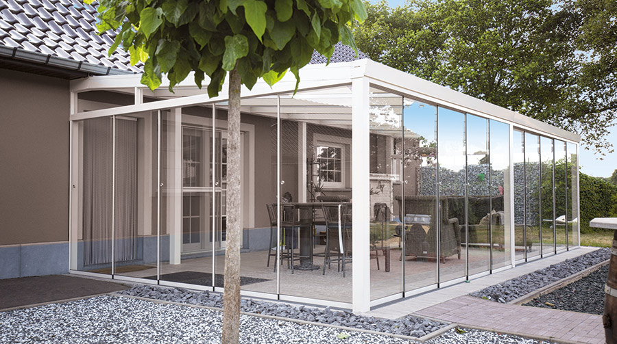 Gartenzimmer Terrassenüberdachung – Ansicht 2