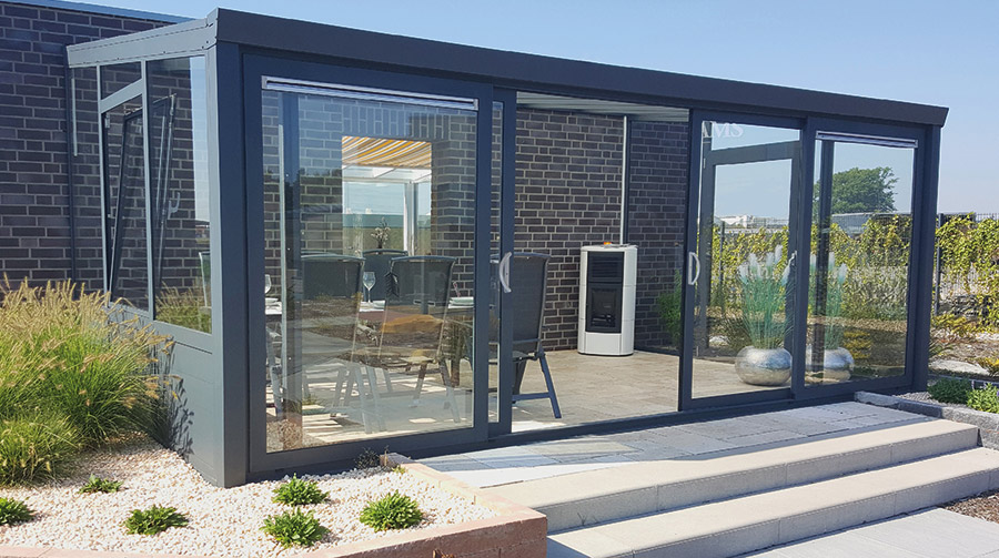 Gartenzimmer Terrassenüberdachung – Ansicht 3