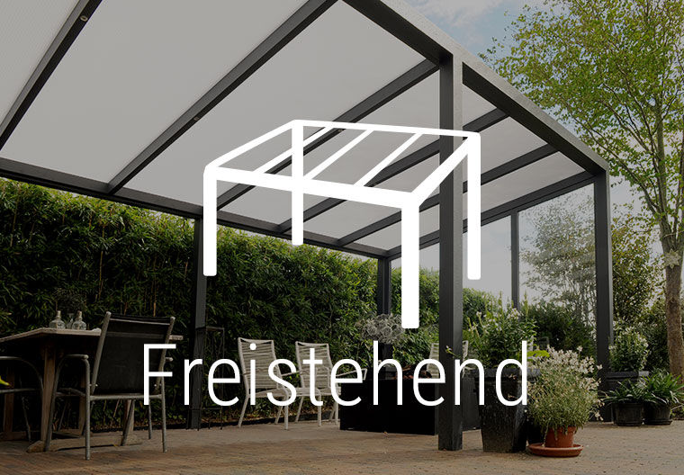 Freistehende Terrassenüberdachungen