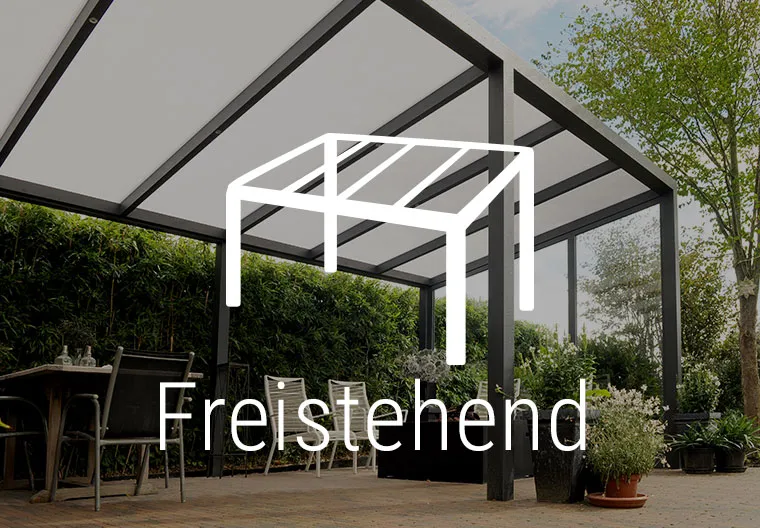 Freistehende Terrassenüberdachungen