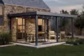 Terrassendach Flachdach XL Wandanschluss-thumbnail