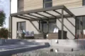 Terrassendach Flachdach XL Wandanschluss-thumbnail