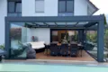 Terrassendach CUBE Flachdach XXL Wandanschluss-thumbnail