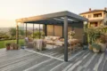 Terrassendach Freistehend Flachdach XL-thumbnail