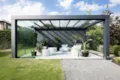 Terrassendach CUBE Freistehend Flachdach XXL -thumbnail