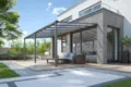 Terrassendach Aktionsmodell Kpmpakt XXS - Beispiel auf 3 Pfosten-thumbnail