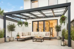 Terrassendach Schiebedach XL - flexibel erweiterbar