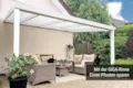 Terrassendach Premium XL - mit Unterzug auf 2 Pfosten-thumbnail
